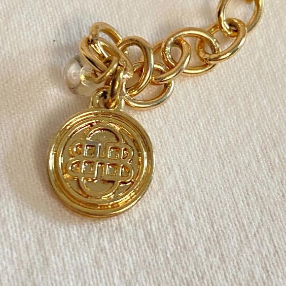 Choker Necklace Possibly Dana Buchman Shades Of Green Beads Three Strand - Picture 4 of 7